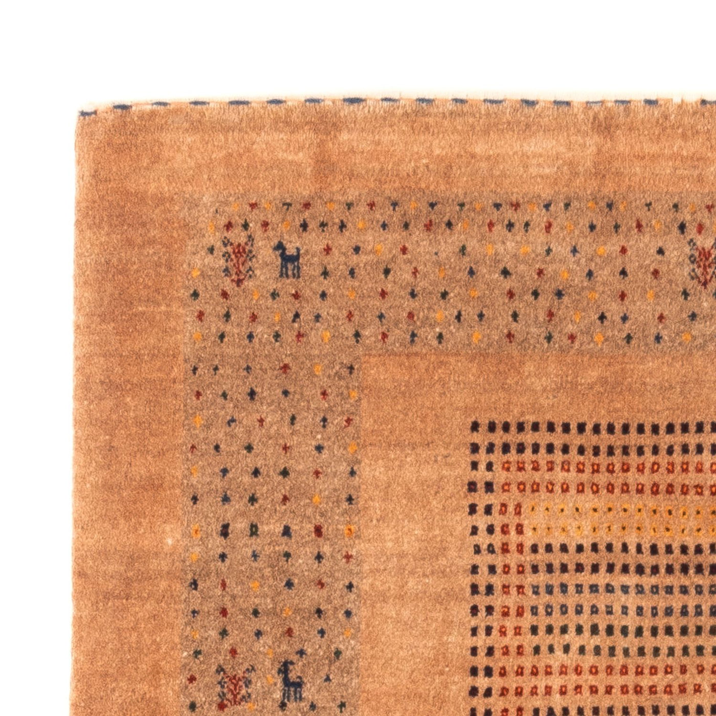 Gabbeh Persisch Teppich 150x108cm - Perserteppich Wollteppich