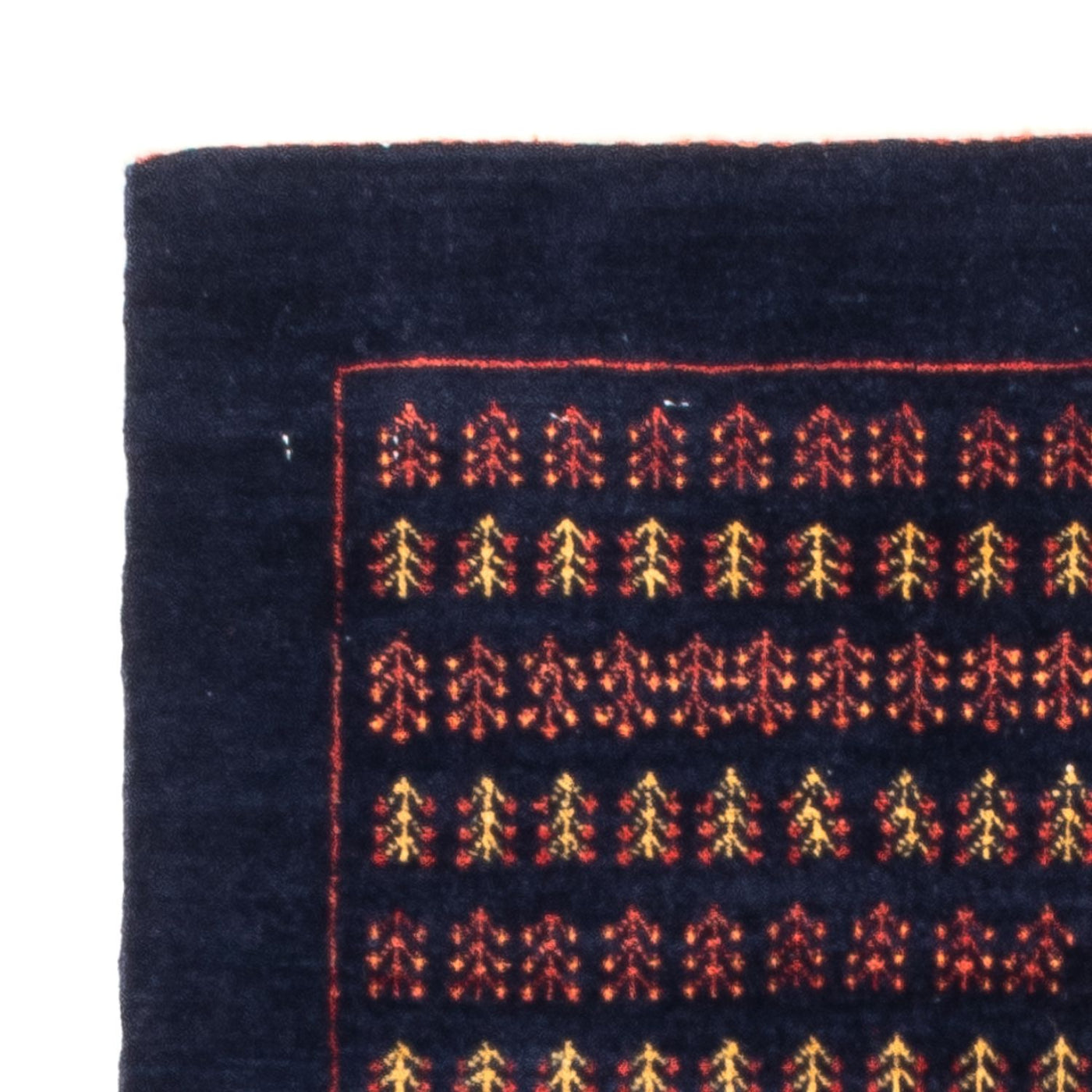Gabbeh Persisch Teppich 144x78cm - Perserteppich Wollteppich