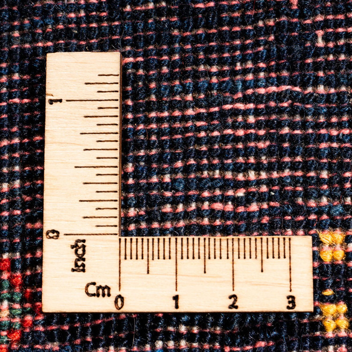 Gabbeh Teppich - Perser - 201 x 152 cm - dunkelblau