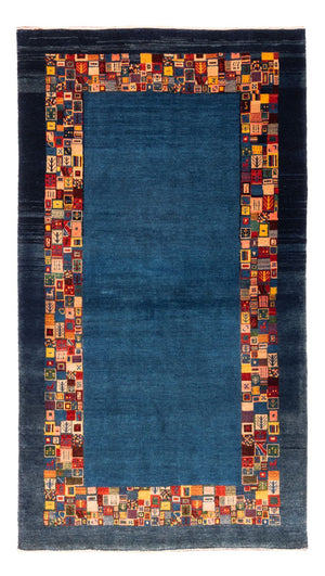 Gabbeh Teppich - Perser - 190 x 110 cm - blau