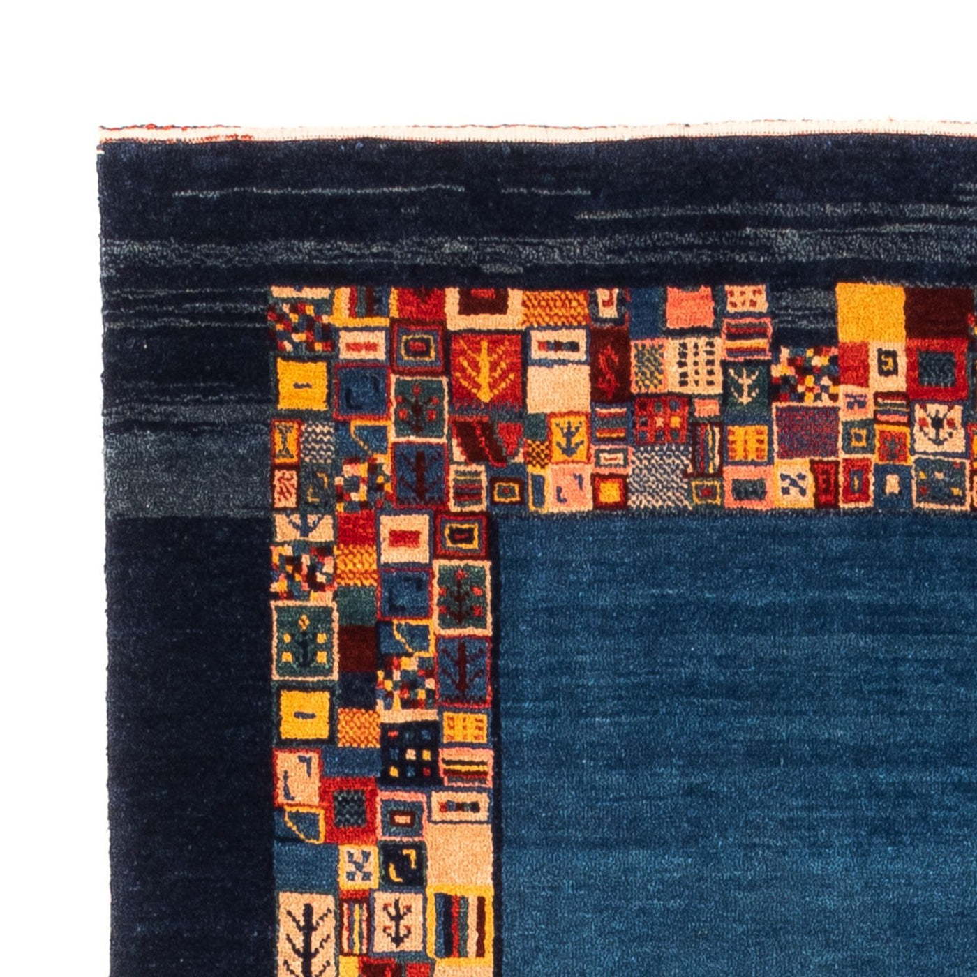 Gabbeh Teppich - Perser - 190 x 110 cm - blau