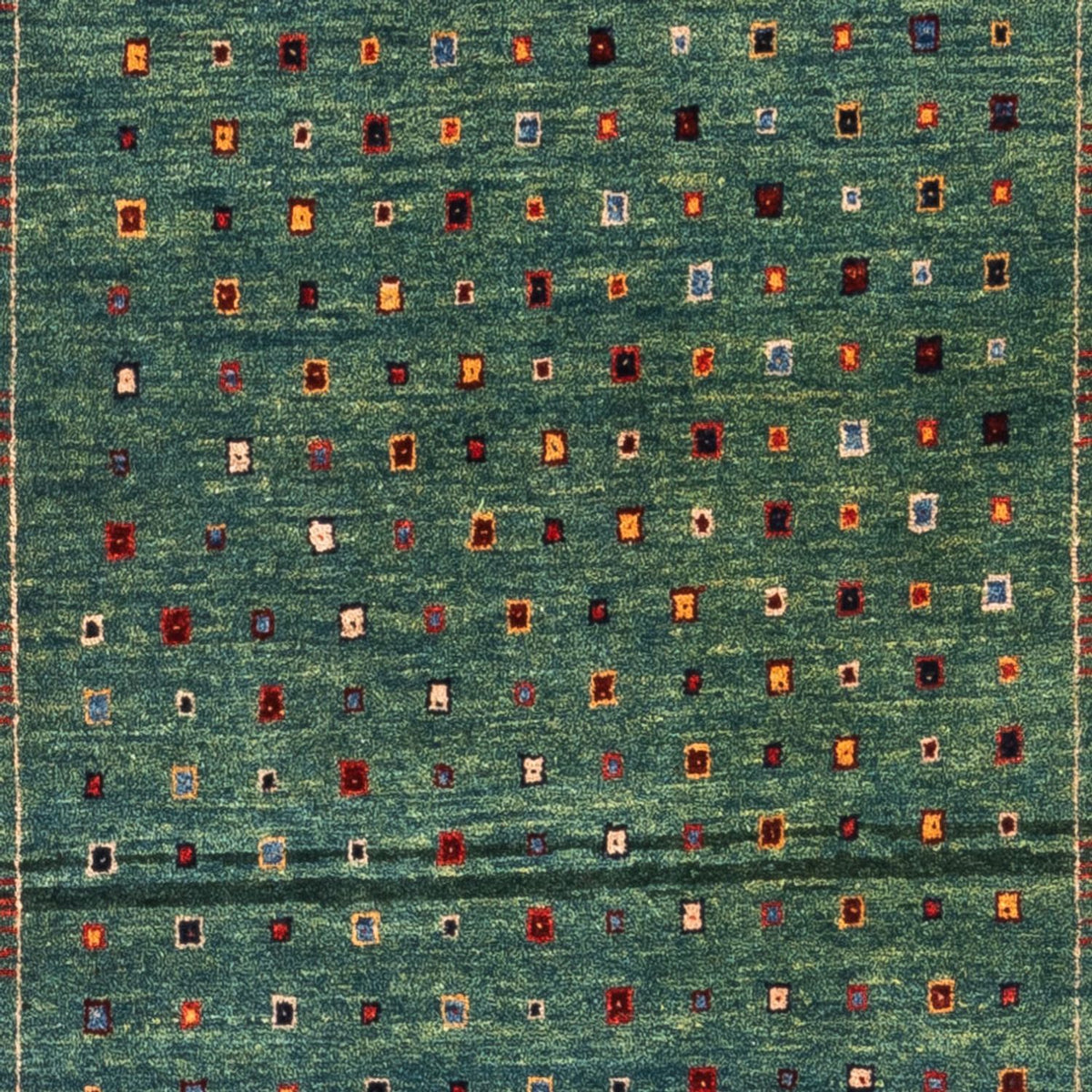 Gabbeh Teppich - Perser - 163 x 84 cm - grün