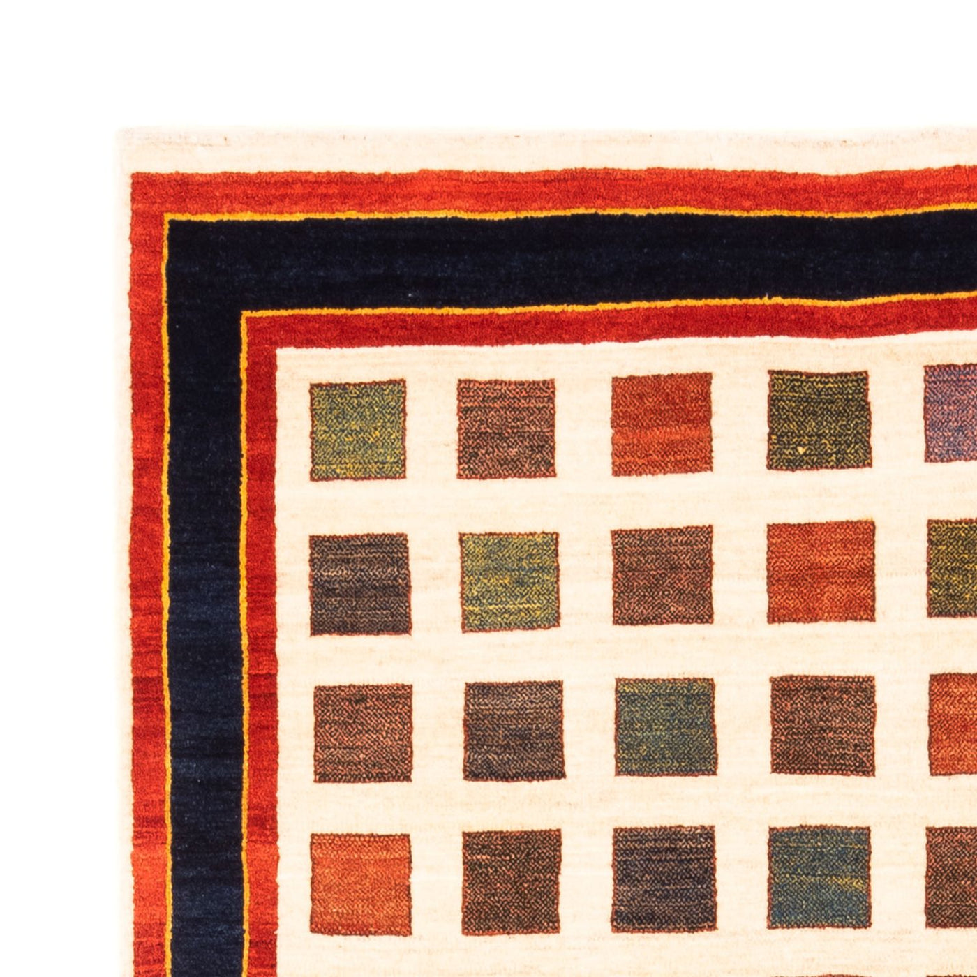 Gabbeh Persisch Teppich 204x133cm - Perserteppich Wollteppich