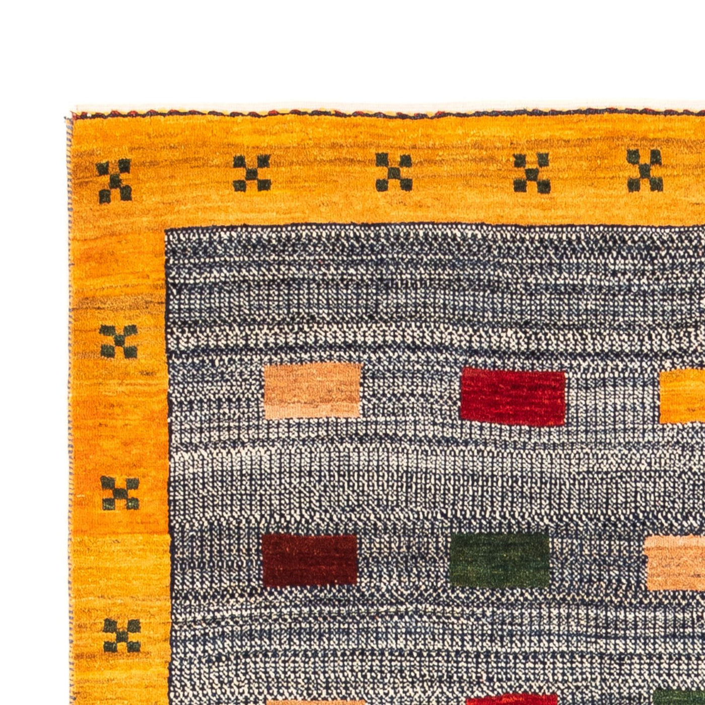 Gabbeh Persisch Teppich 190x122cm - Perserteppich Wollteppich