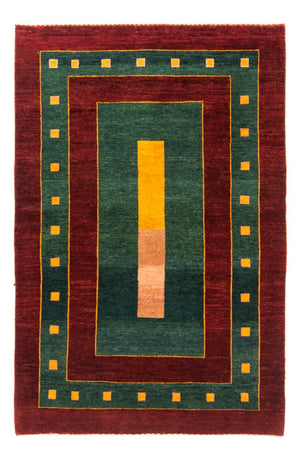 Gabbeh Teppich - Perser - 156 x 106 cm - grün