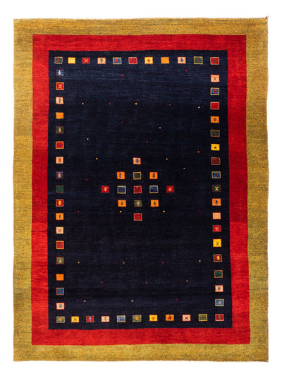 Gabbeh Persisch Teppich 158x216cm - Perserteppich Wollteppich