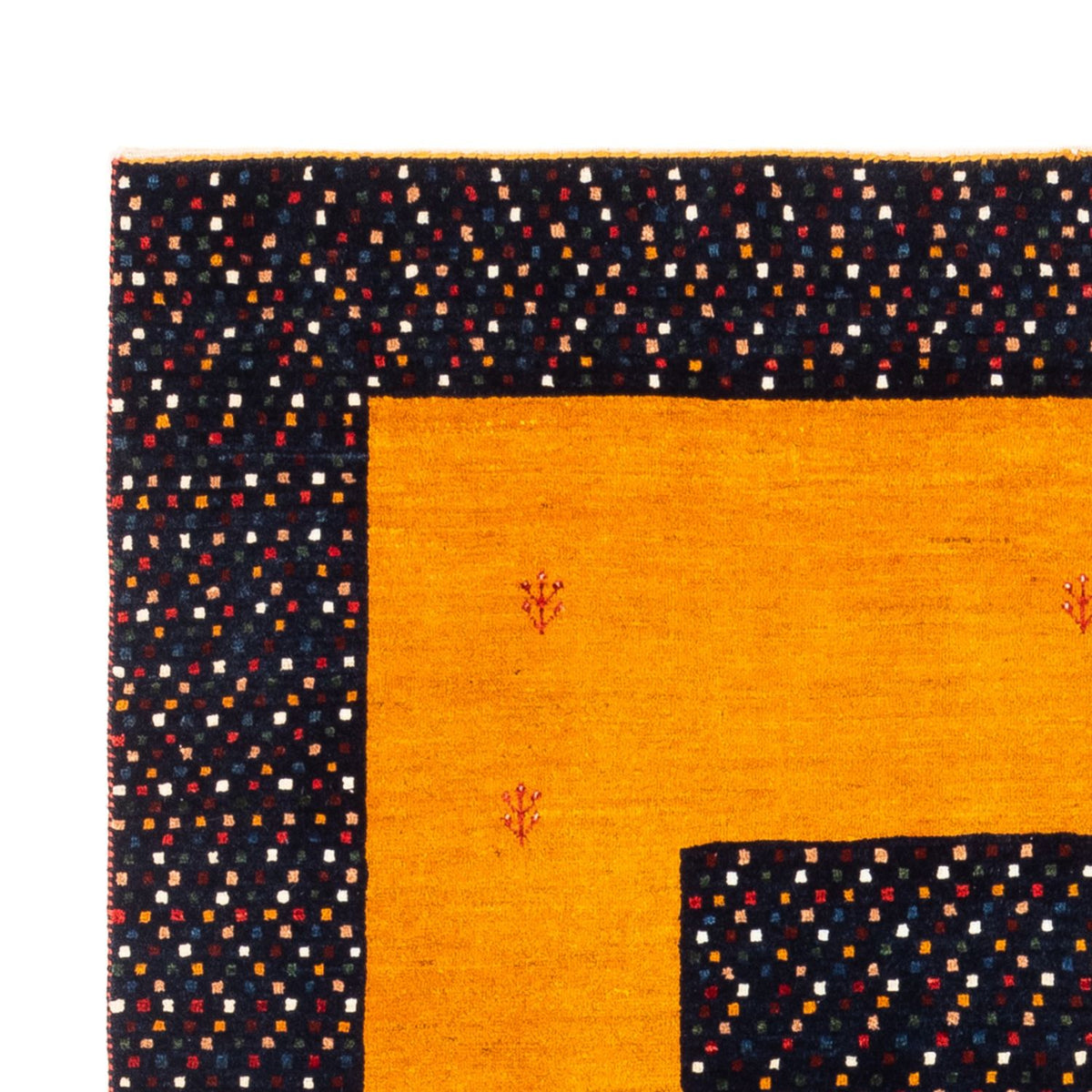 Gabbeh Persisch Teppich 132x180cm - Perserteppich Wollteppich