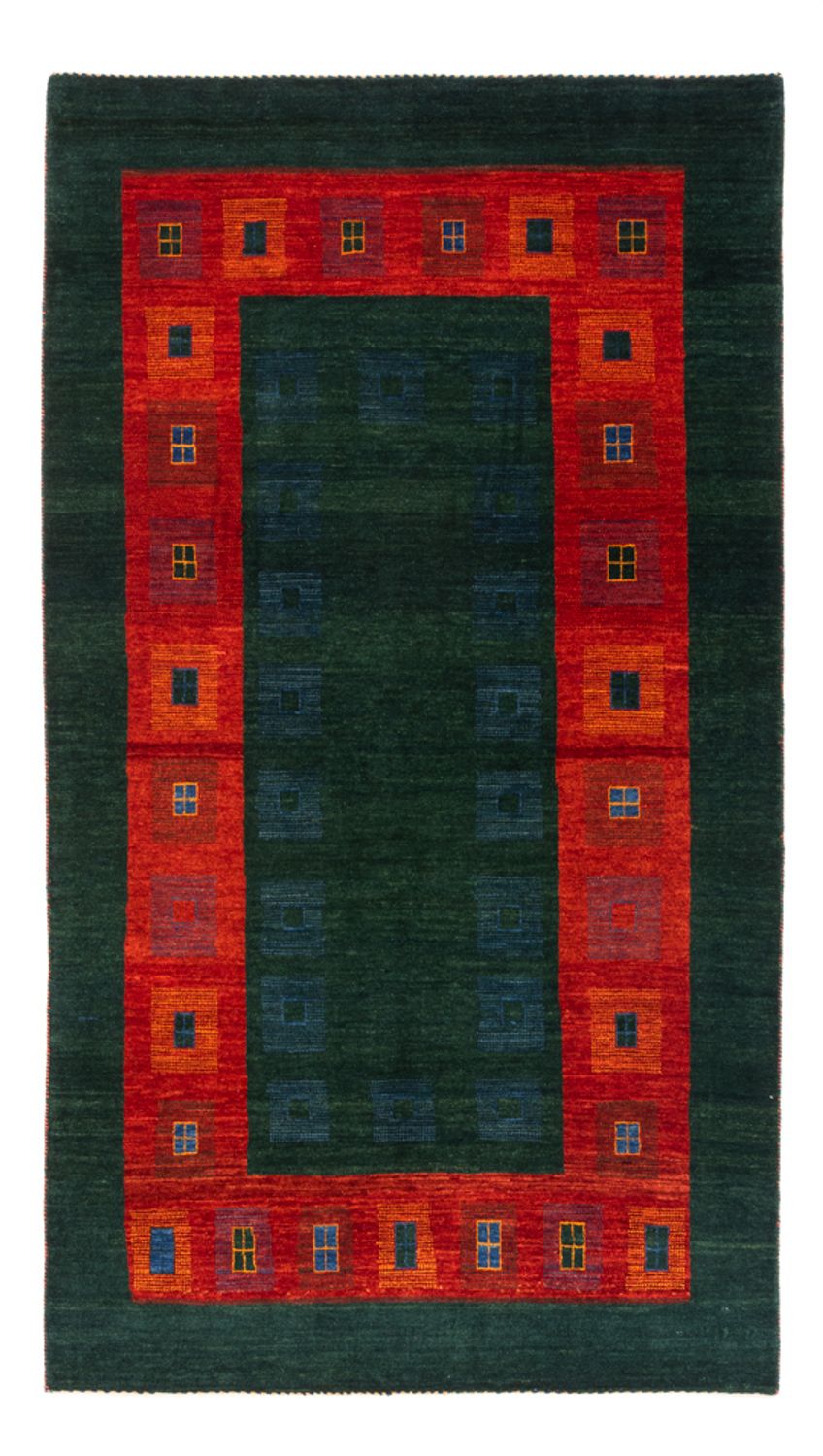 Gabbeh Teppich - Perser - 204 x 122 cm - grün
