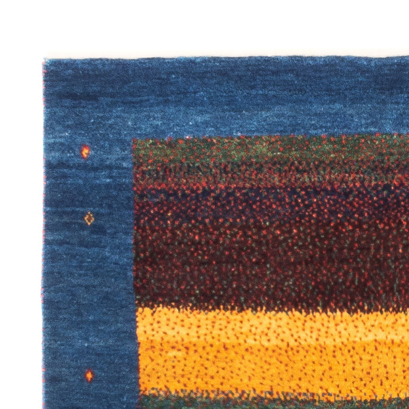 Gabbeh Persisch Teppich 120x82cm - Perserteppich Wollteppich