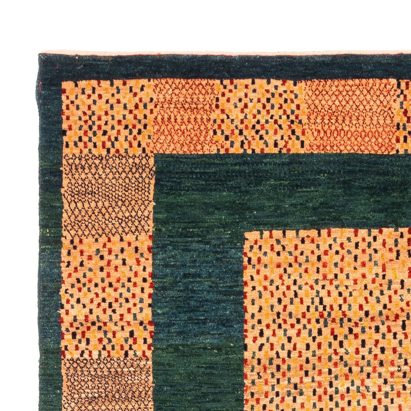 Gabbeh Persisch Teppich 193x126cm - Perserteppich Wollteppich