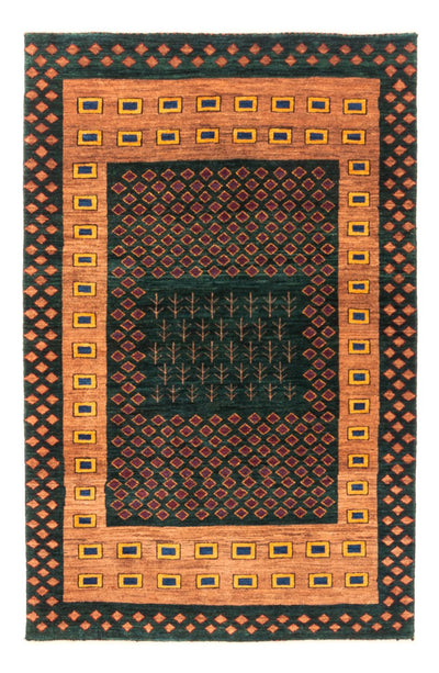 Gabbeh Persisch Teppich 100x146cm - Perserteppich Wollteppich