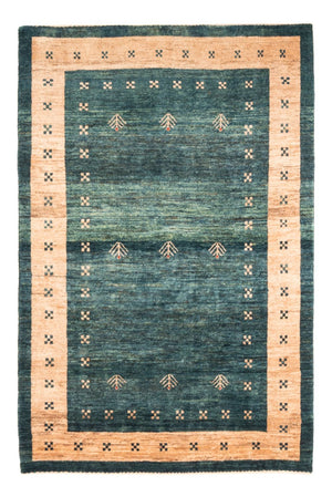 Gabbeh Teppich - Perser - 146 x 102 cm - grün