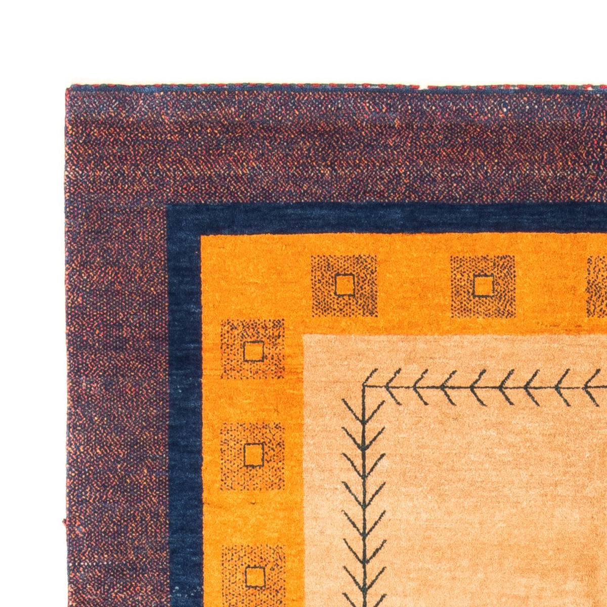 Gabbeh Teppich - Perser - 200 x 153 cm - creme