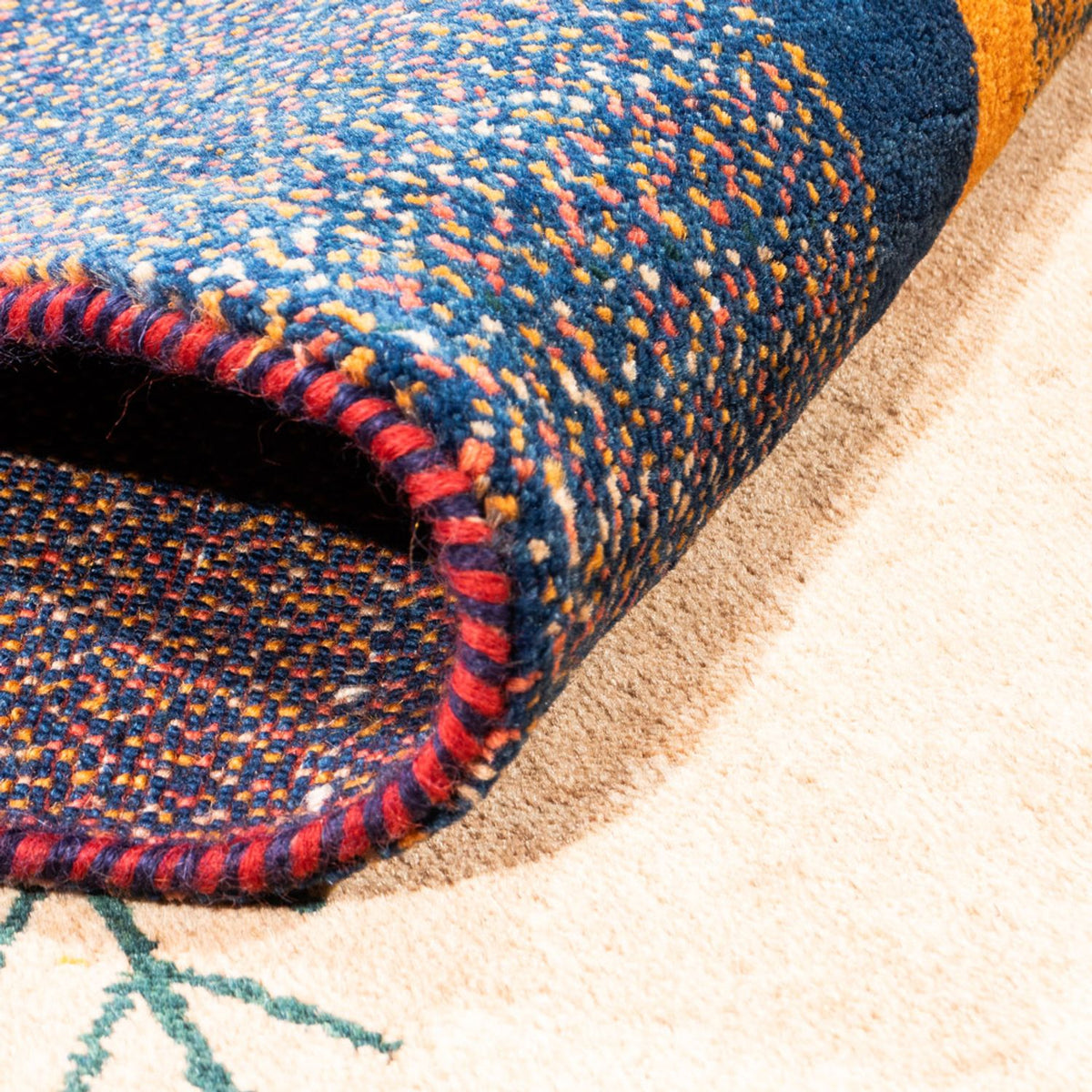 Gabbeh Teppich - Perser - 200 x 153 cm - creme