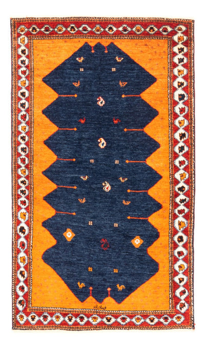 Gabbeh Persisch Teppich 103x164cm - Perserteppich Wollteppich