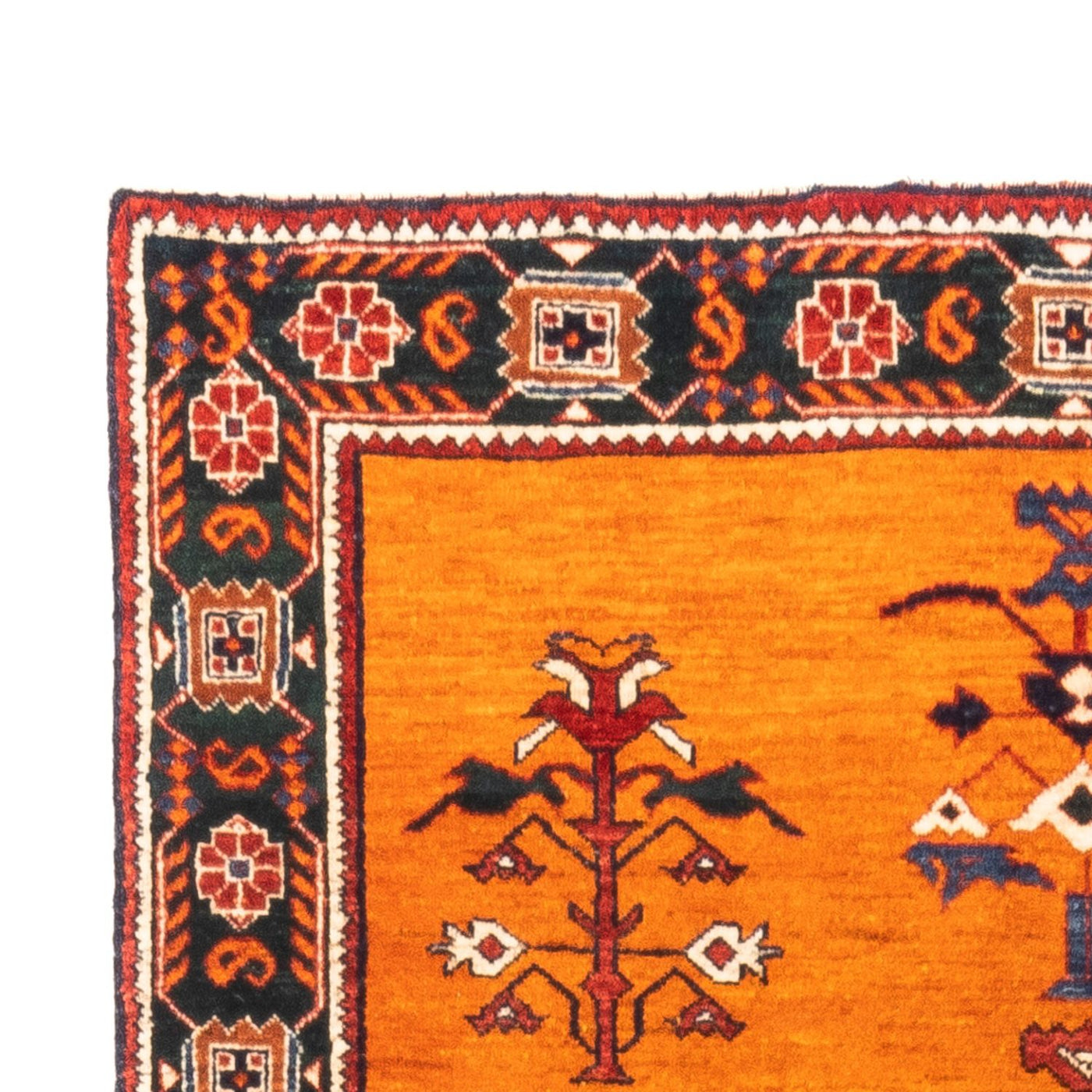 Gabbeh Persisch Teppich 150x106cm - Perserteppich Wollteppich