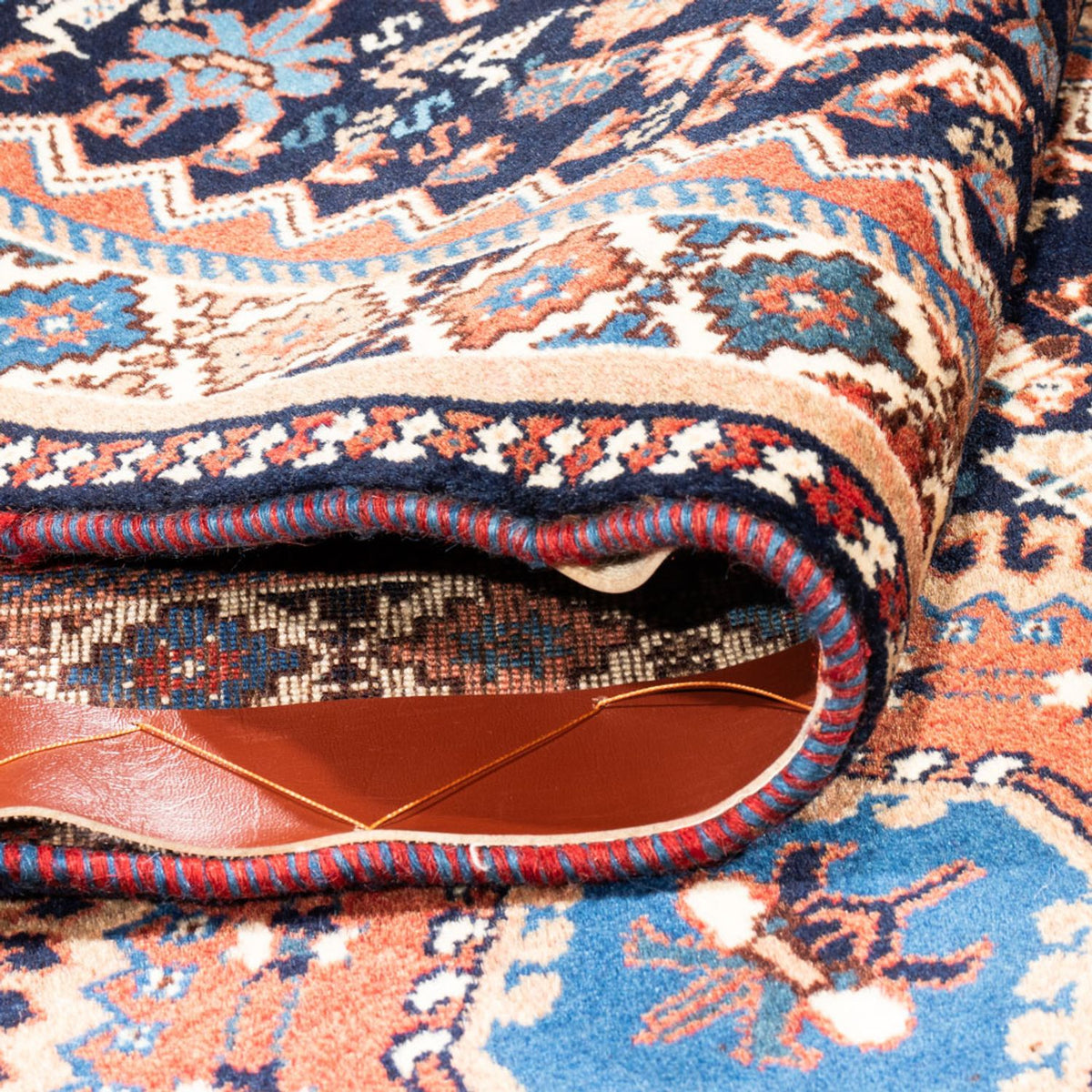 Läufer Perser - Nomadic - 290 x 80 cm - dunkelblau