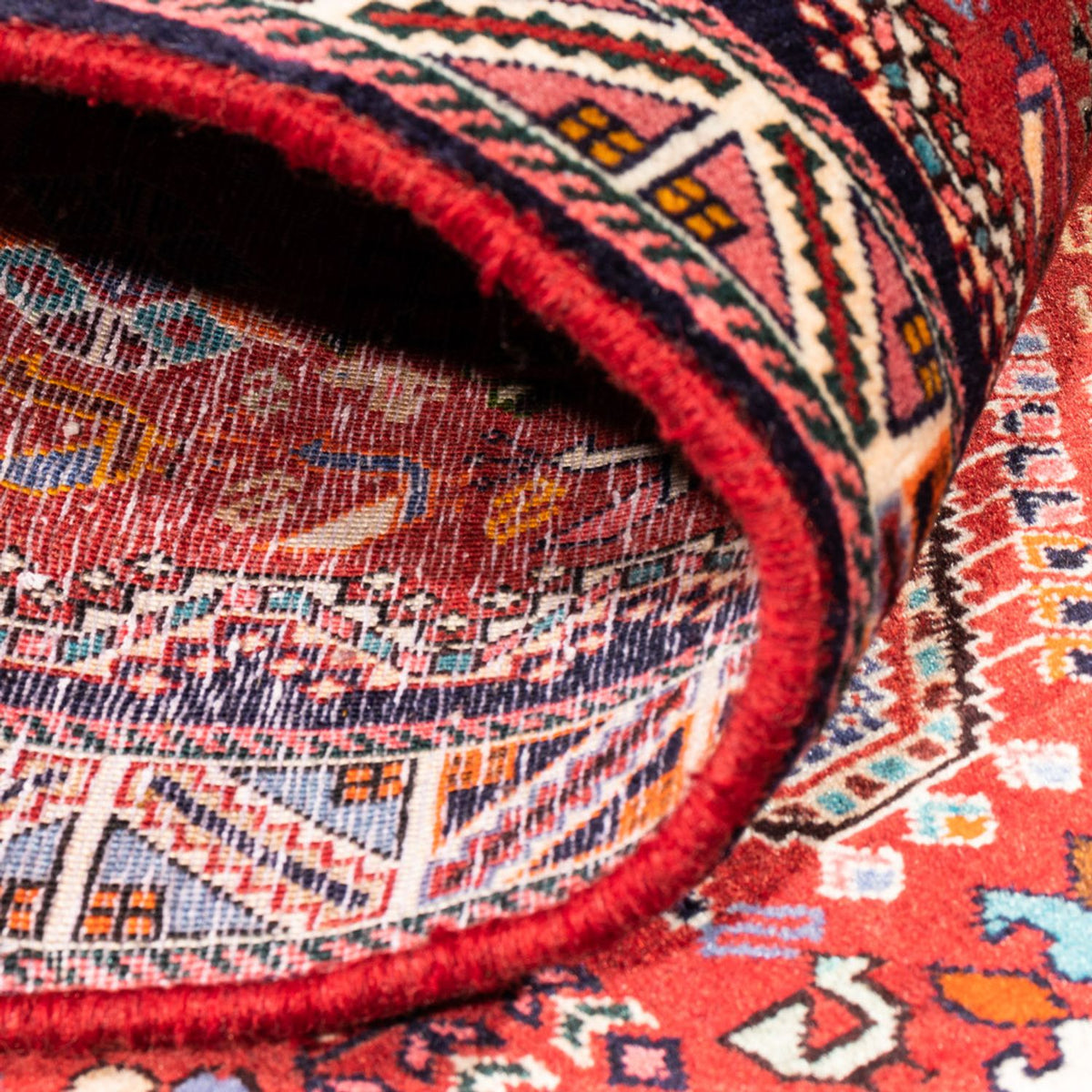 Läufer Perser - Nomadic - 248 x 83 cm - rot