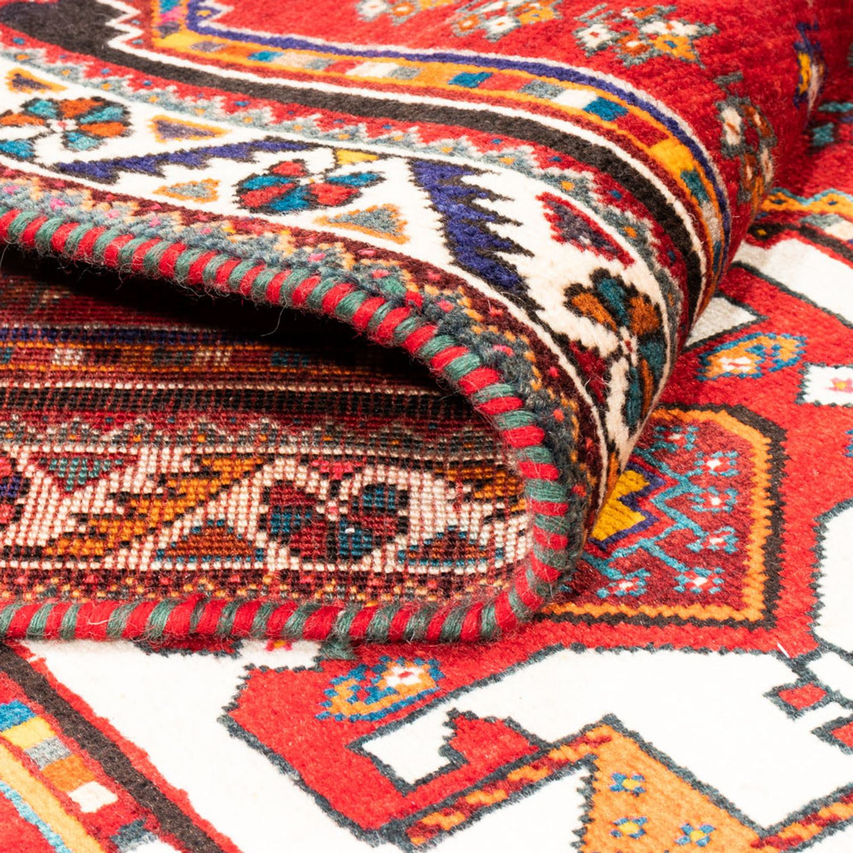 Läufer Perser - Nomadic - 282 x 82 cm - rot