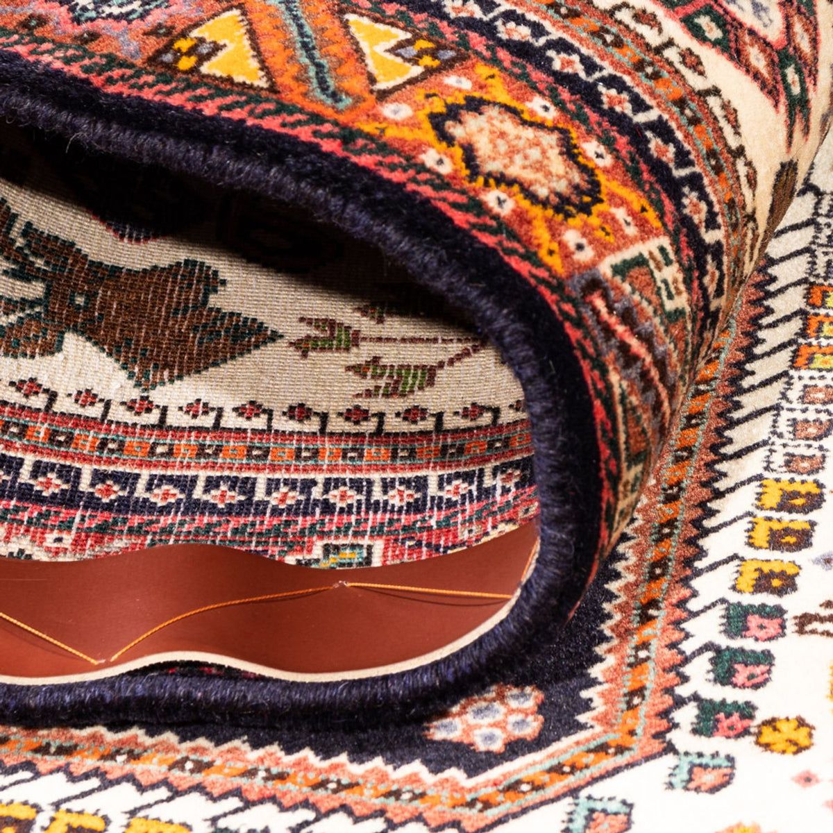 Läufer Perser - Nomadic - 253 x 80 cm - creme