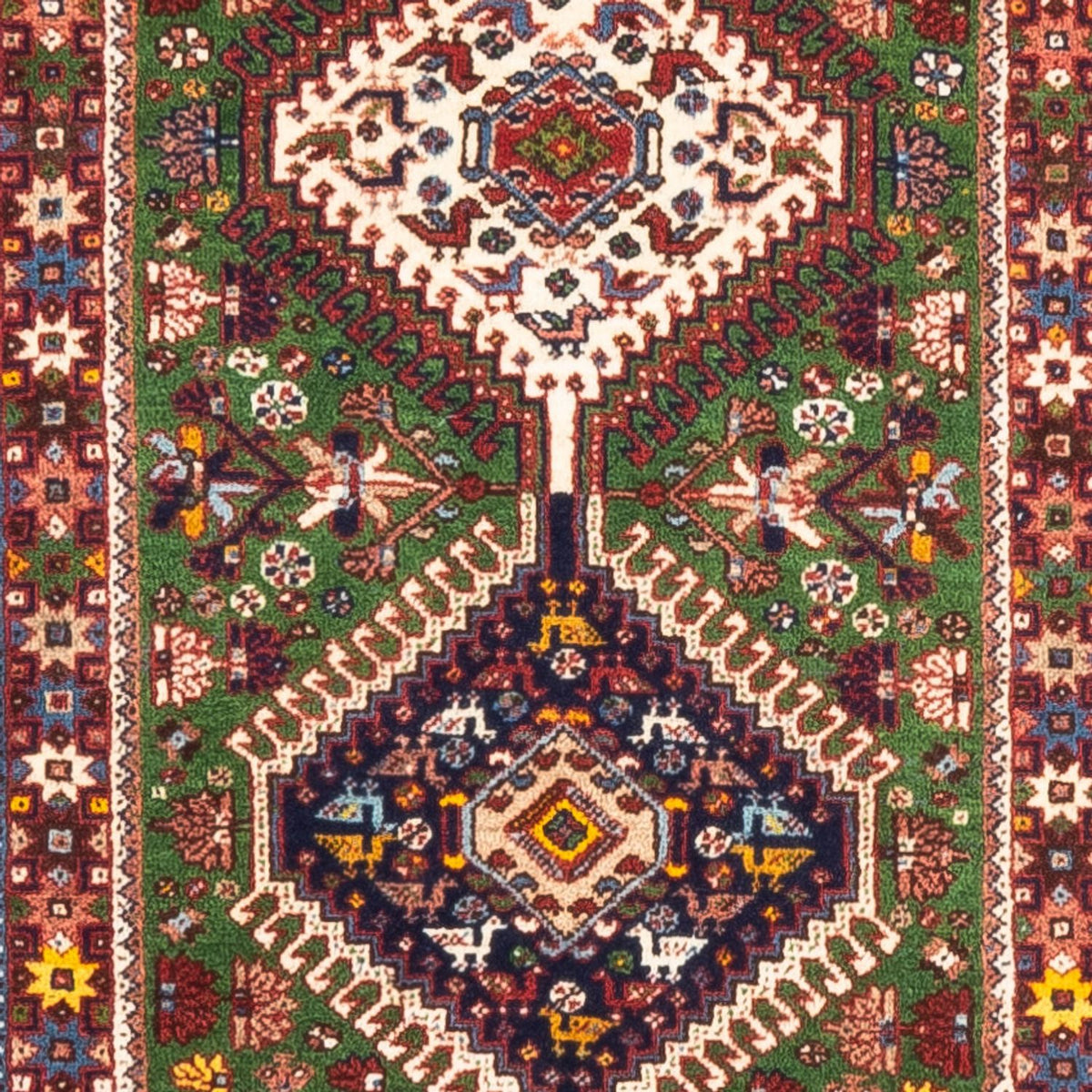 Läufer Perser - Nomadic - 283 x 74 cm - grün