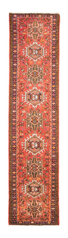 Qaraja Teppich 66x292cm - Perserteppich - Läufer / Rot / 66 x 292 cm Läufer
