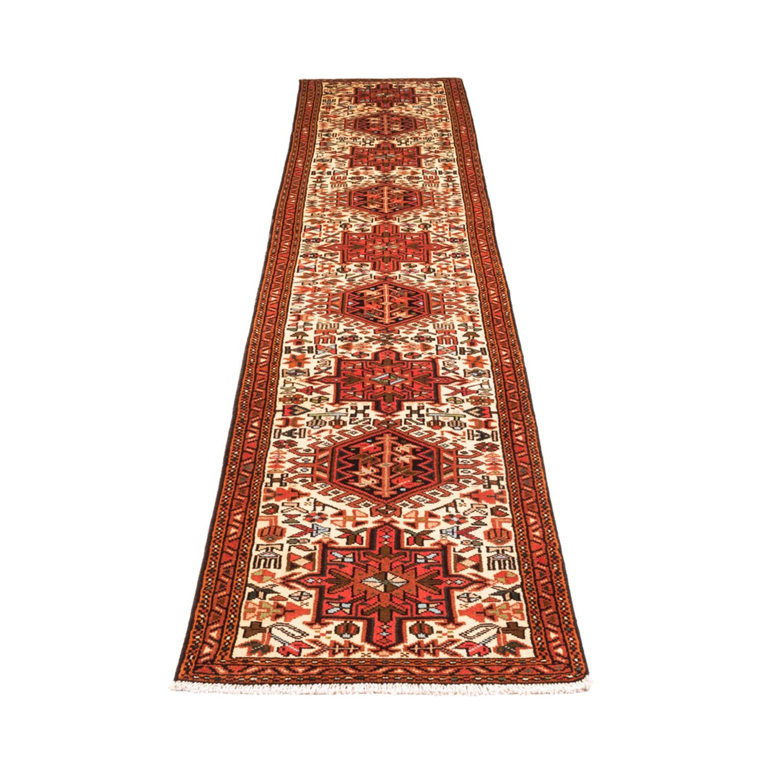 Läufer Perser - Nomadic - 383 x 71 cm - rot