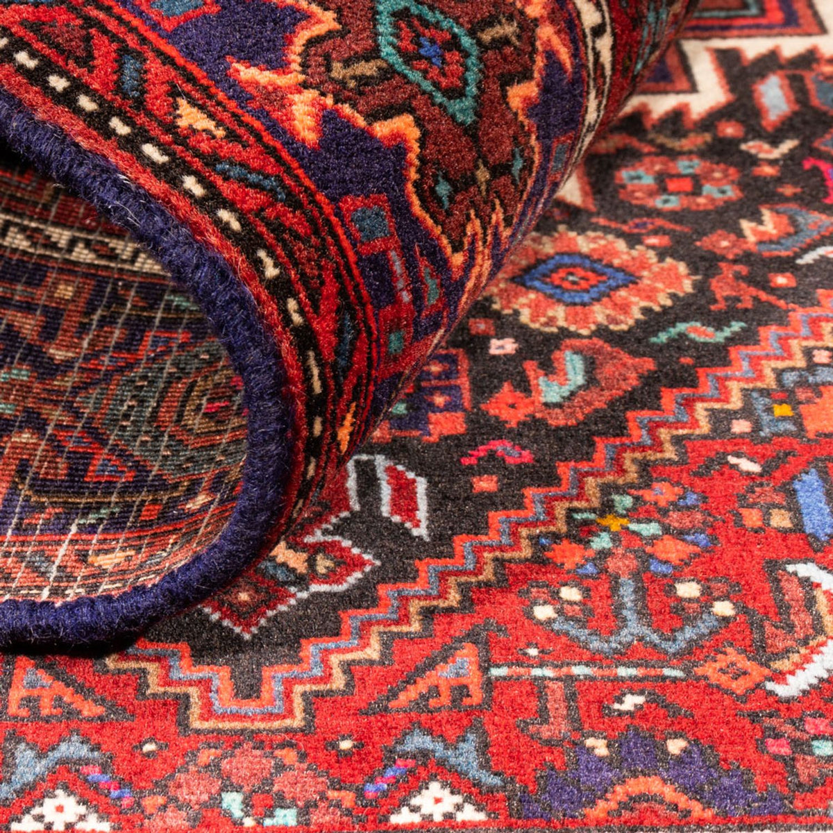 Perserteppich - Nomadic - 153 x 101 cm - dunkelrot