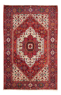 Perserteppich - Nomadic - 156 x 108 cm - rot