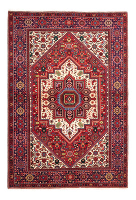 Perserteppich - Nomadic - 144 x 110 cm - rot