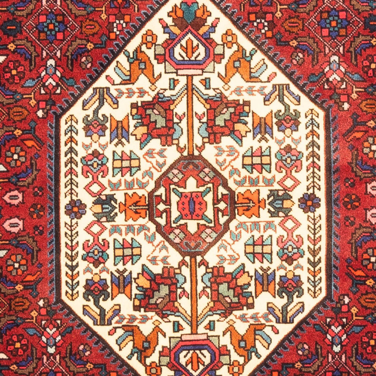 Perserteppich - Nomadic - 155 x 100 cm - rot