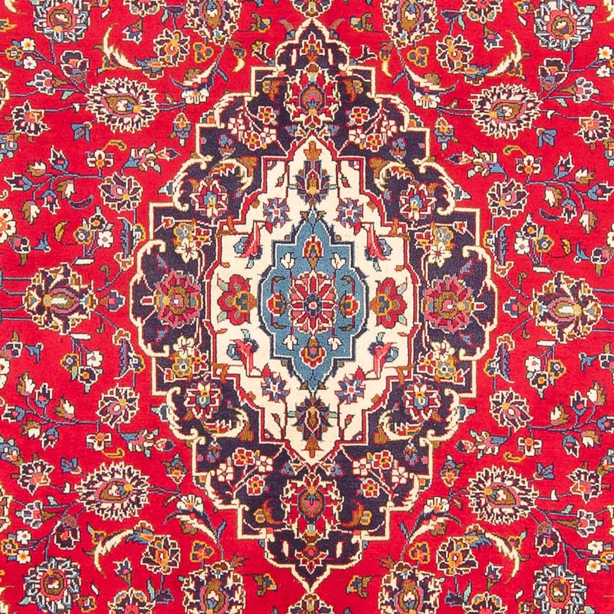 Perserteppich - Keshan - 295 x 196 cm - rot