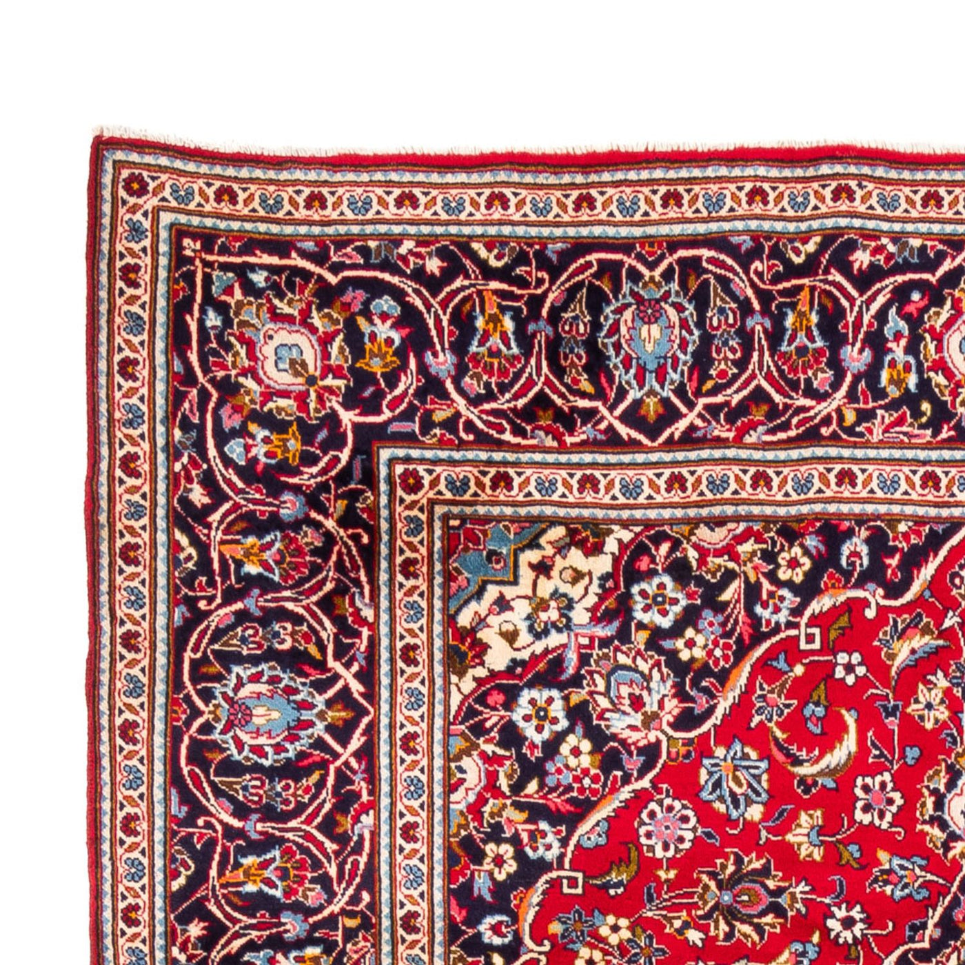 Perserteppich - Keshan - 294 x 202 cm - rot