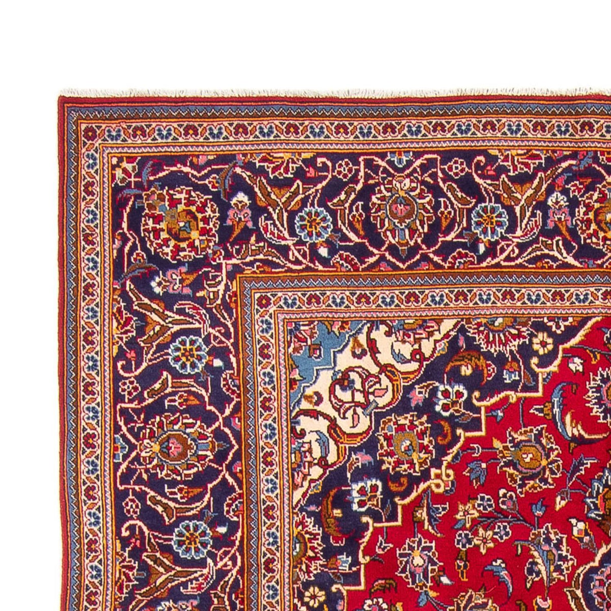 Perserteppich - Keshan - 196 x 306 cm - rot