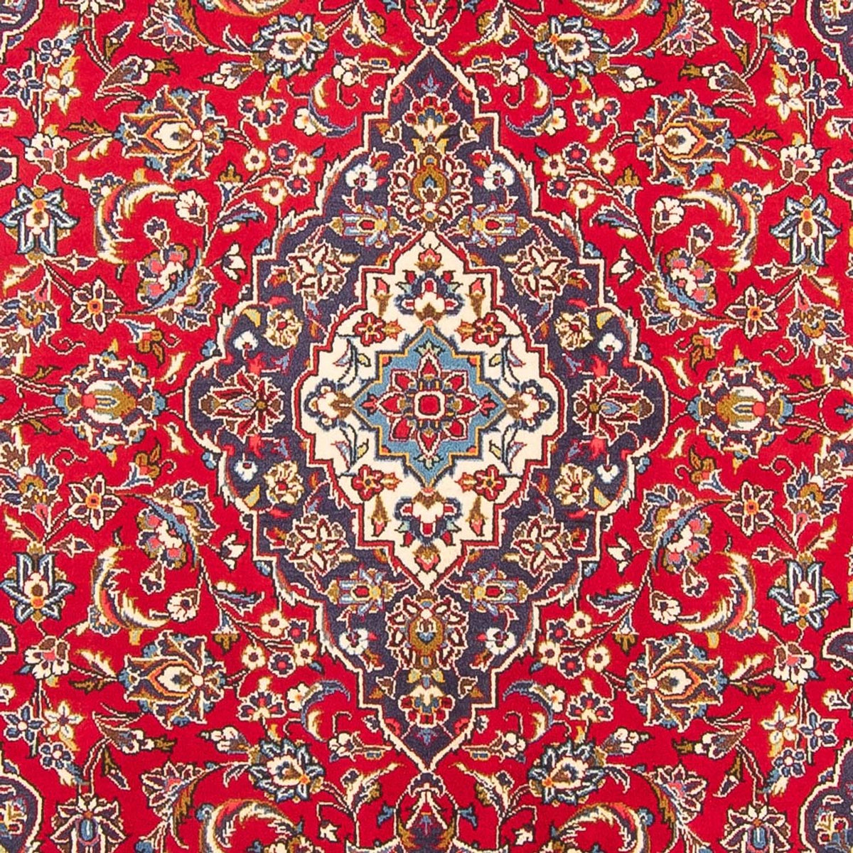 Perserteppich - Keshan - 307 x 198 cm - rot