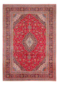 Perserteppich - Keshan quadratisch  - 254 x 246 cm - rot