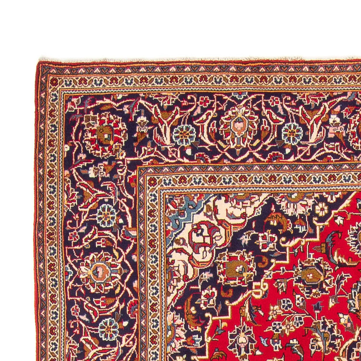 Perserteppich - Keshan - 198 x 325 cm - rot