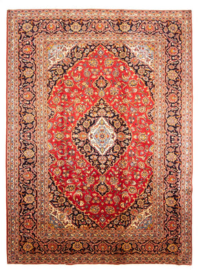 Perserteppich - Keshan - 343 x 248 cm - rot