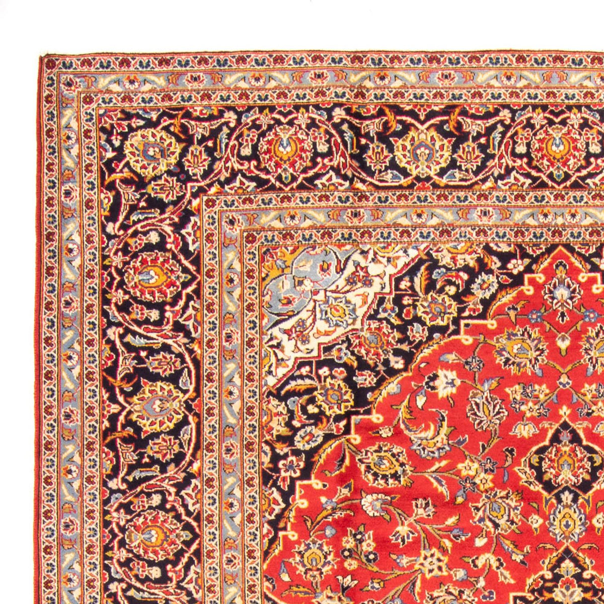 Perserteppich - Keshan - 343 x 248 cm - rot