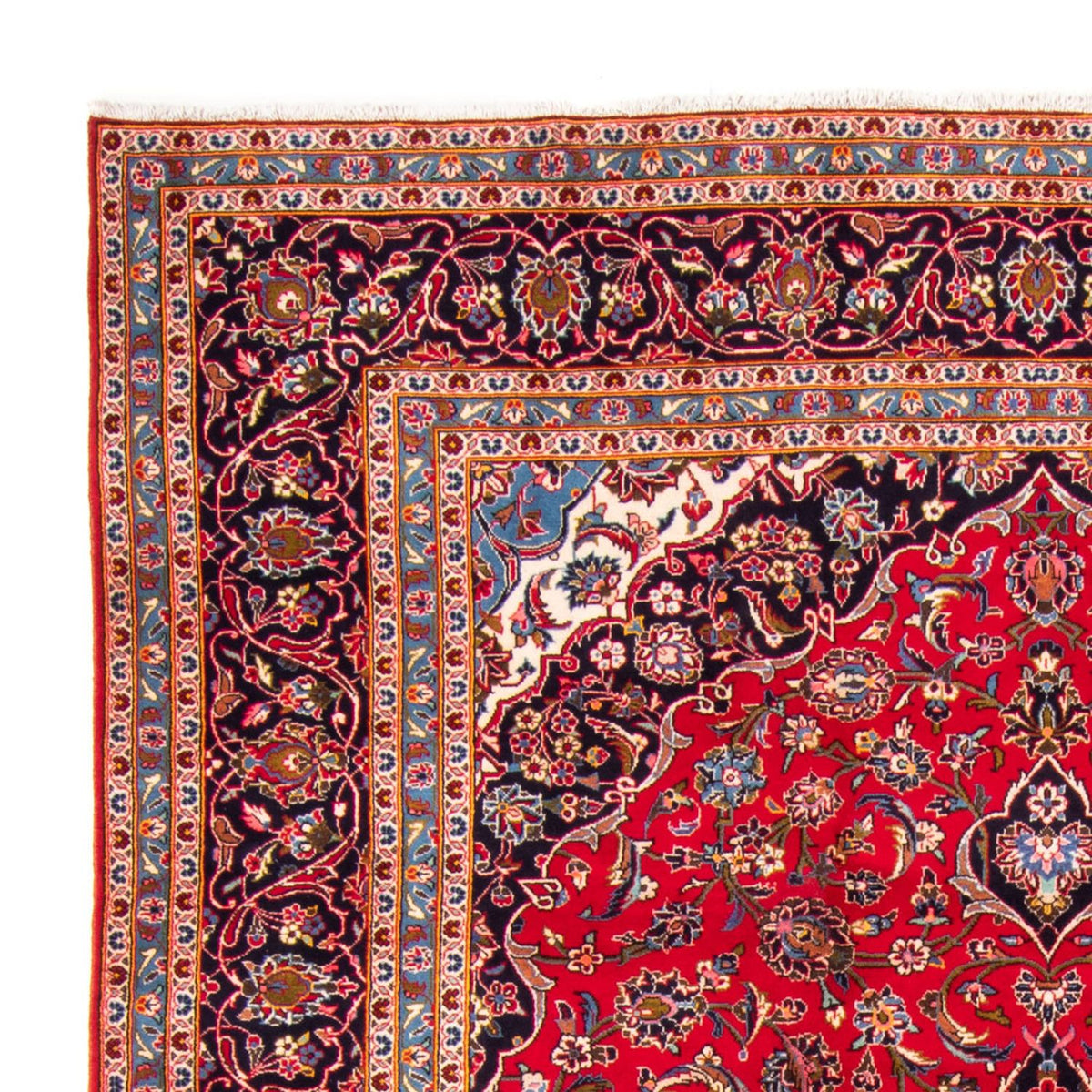 Perserteppich - Keshan - 245 x 350 cm - rot