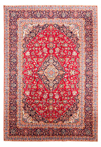 Perserteppich - Keshan - 358 x 245 cm - rot