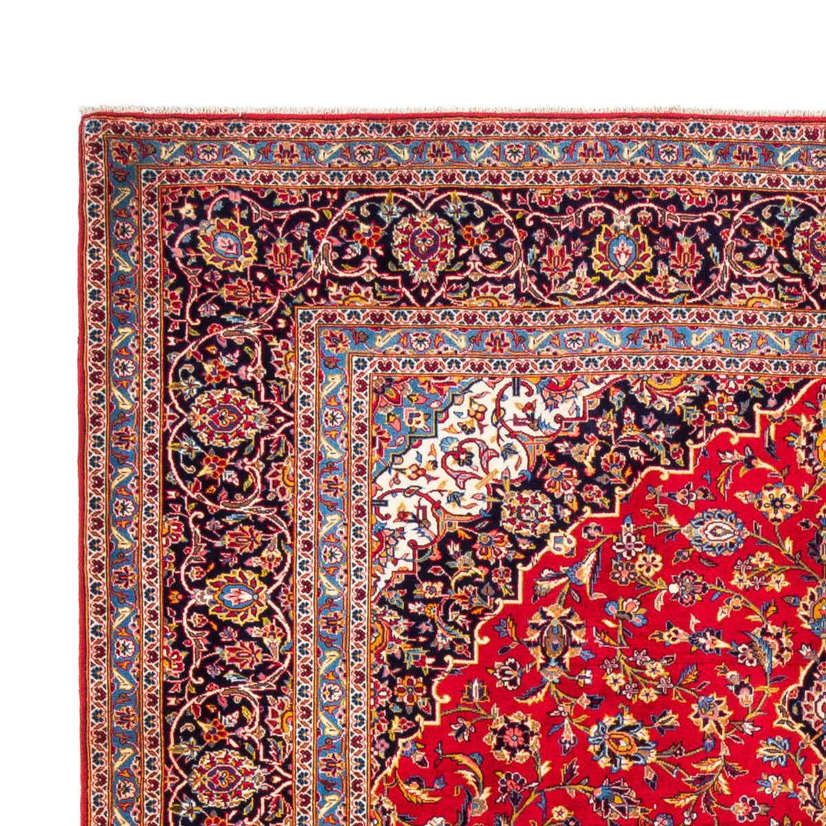 Keshan Teppich 257x346cm - Perserteppich