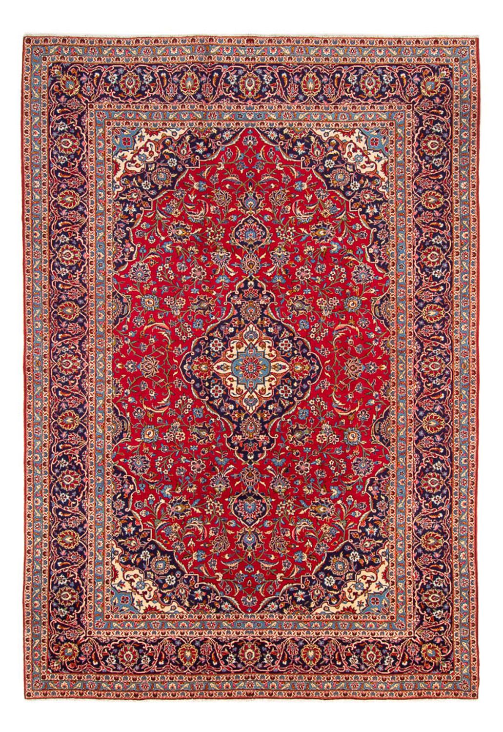 Perserteppich - Keshan - 355 x 252 cm - rot