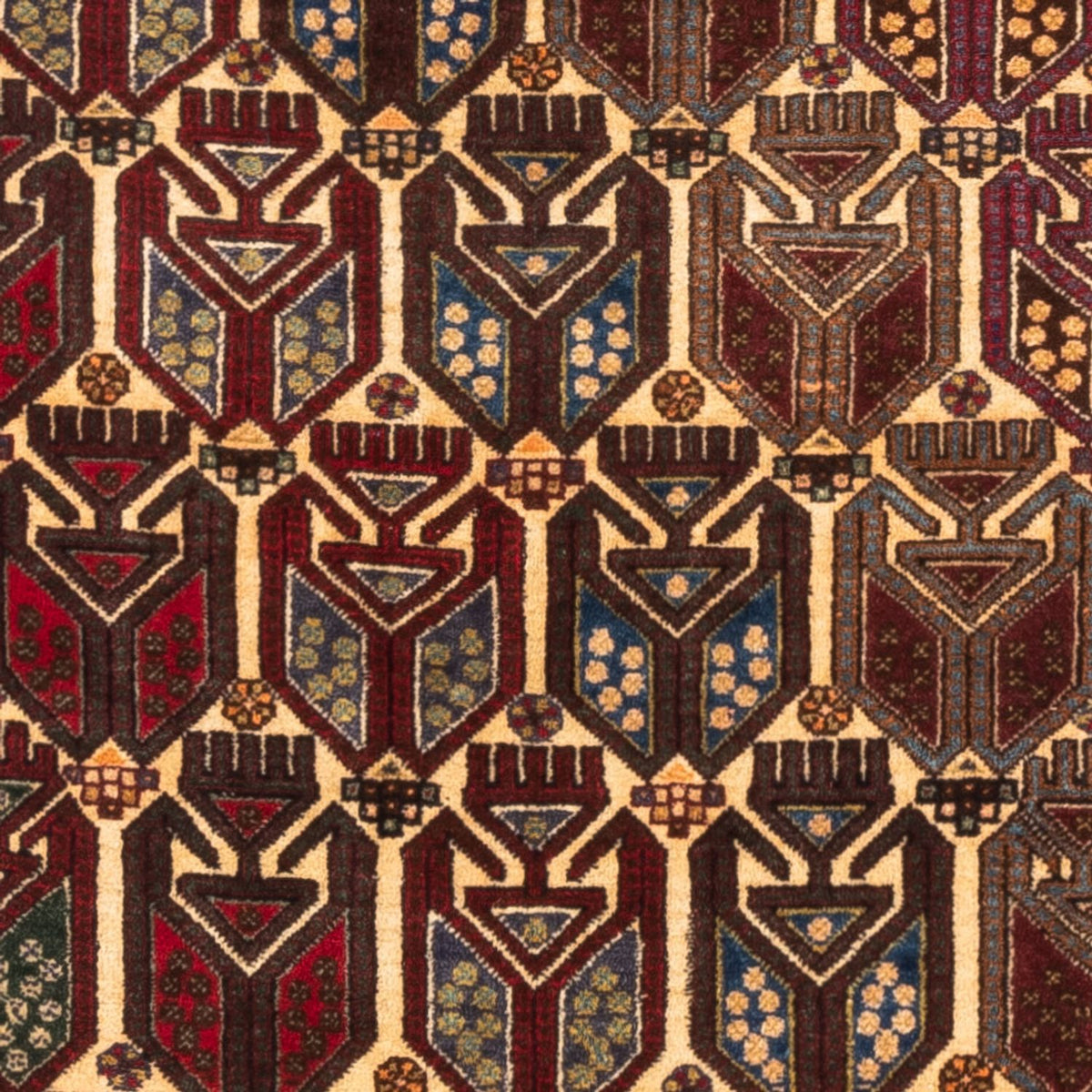 Perserteppich - Nomadic - 165 x 75 cm - mehrfarbig