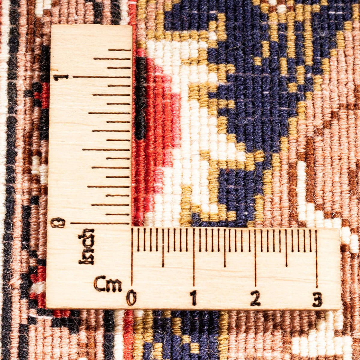 Läufer Perser - Ghom - 160 x 53 cm - dunkelblau