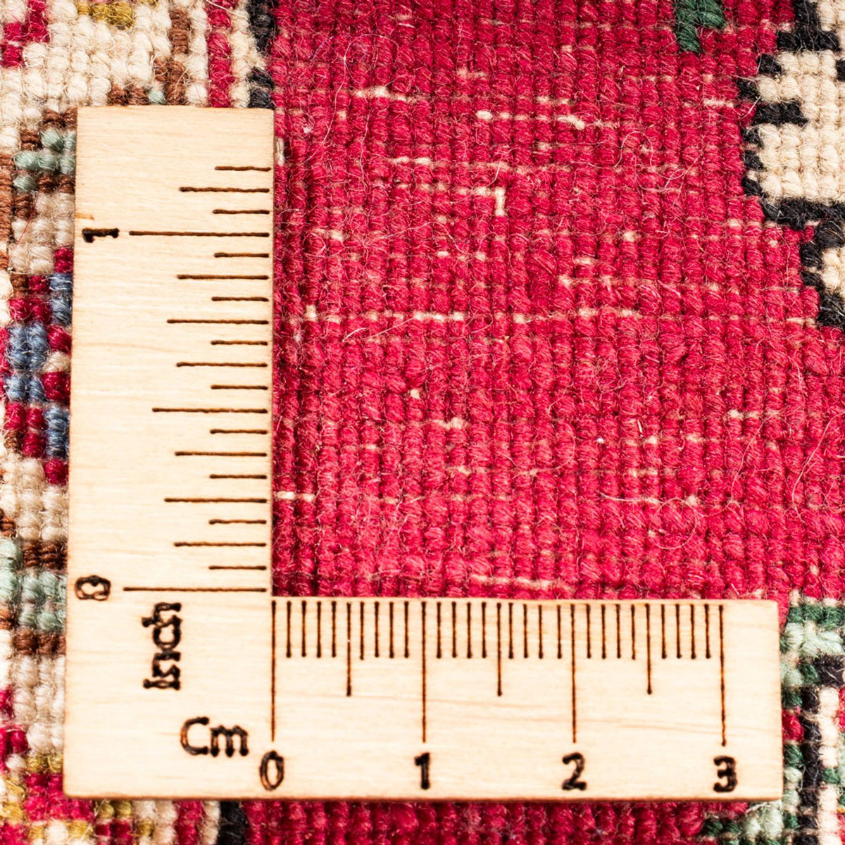 Läufer Perser - Ghom - 215 x 65 cm - rot