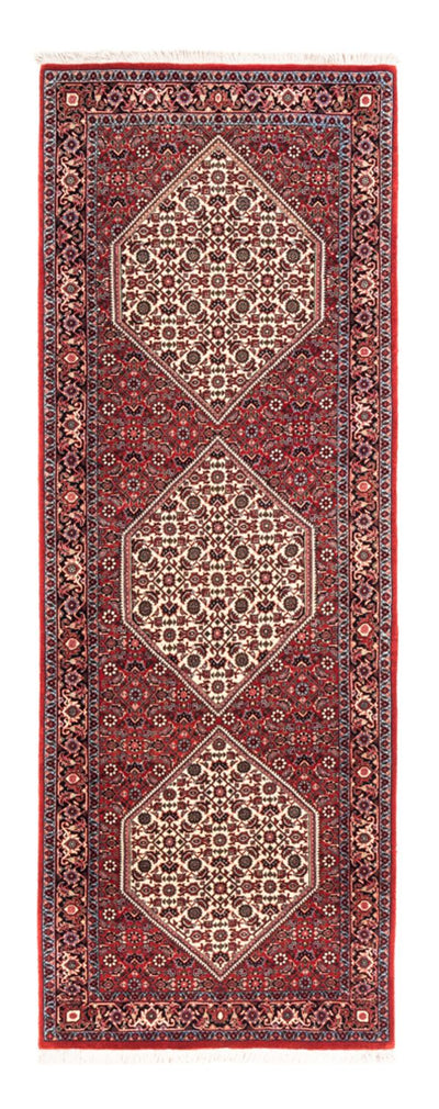 Bidjar - Takab Teppich 77x211cm - Perserteppich - rot