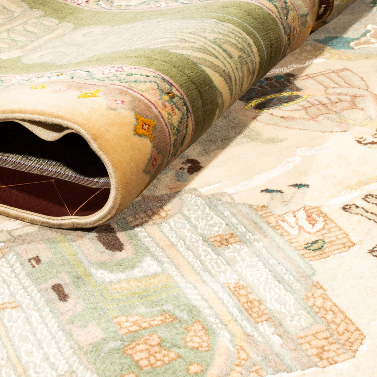 Perserteppich - Täbriz - Royal - 263 x 175 cm - mehrfarbig