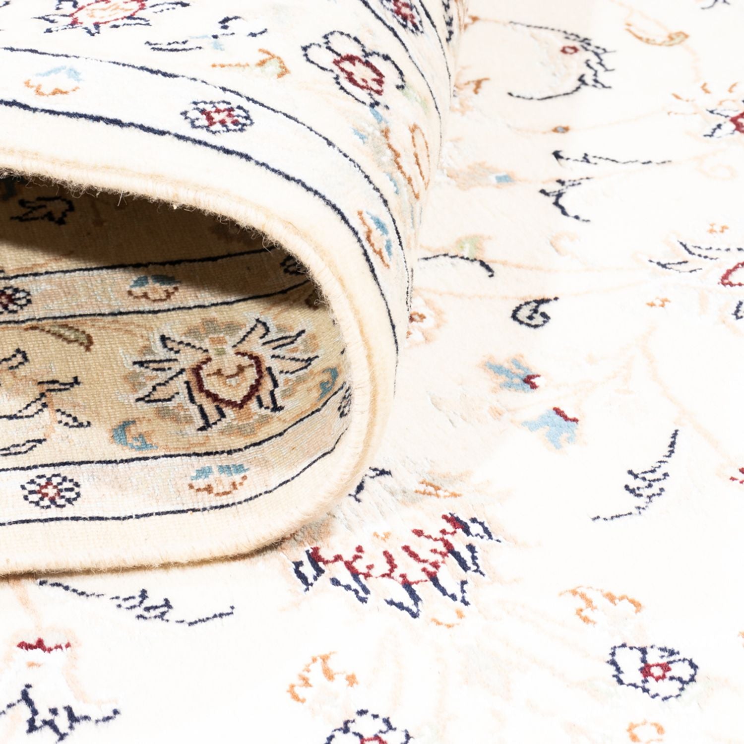 Perserteppich - Nain - Premium - 157 x 110 cm - creme