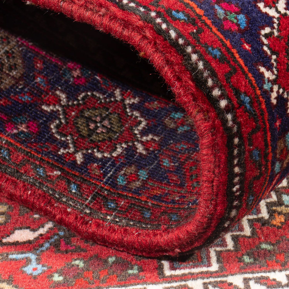 Perserteppich - Nomadic - 130 x 90 cm - hellrot